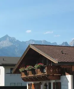 A beautiful view of Zugspitze