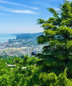 Ein schöner Blick auf die Region Batumi - Küste