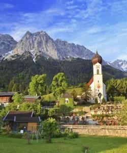 A beautiful view of Garmisch Partenkirchen