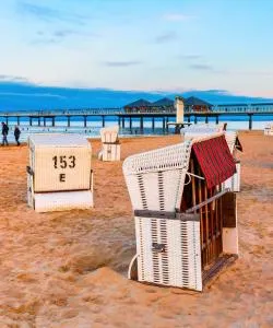 A beautiful view of Kaiserbäder of Usedom