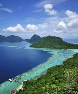 A beautiful view of Sabah