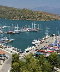A beautiful view of Fethiye Area