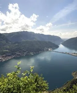 Lake Lugano的美景