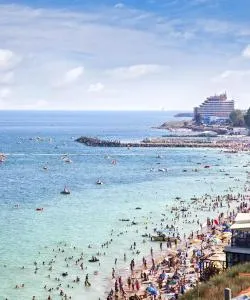 A beautiful view of Black Sea Romania.