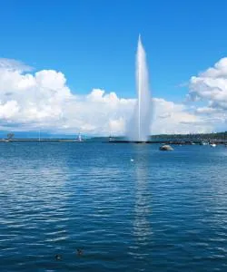 A beautiful view of Canton of Geneva