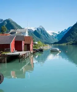 A beautiful view of Sogn og Fjordane