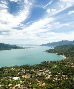 A beautiful view of Litoral Norte Sao Paulo