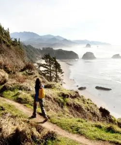 Een mooi uitzicht op Oregon Coast