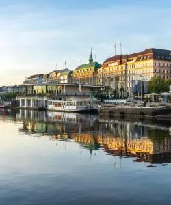 A beautiful view of Hansestadt Hamburg