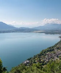 A beautiful view of Lac du Bourget.