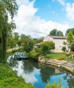 A beautiful view of Marais Poitevin.