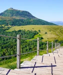 A beautiful view of Puy-de-Dôme.