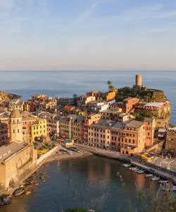 A beautiful view of Cinque Terre