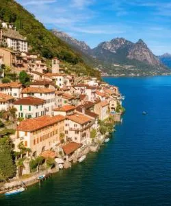 A beautiful view of Canton of Ticino