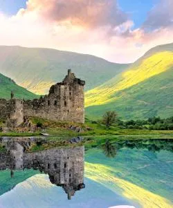 A beautiful view of Scotland