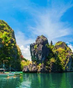 Una panoràmica bonica de Palawan