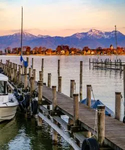 A beautiful view of Chiemsee