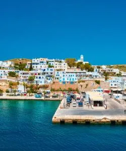 A beautiful view of Milos