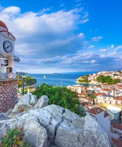 A beautiful view of Skiathos