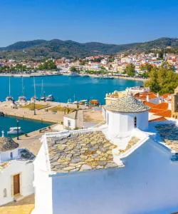 A beautiful view of Skopelos