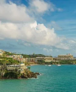 A beautiful view of Saint Thomas