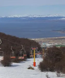 A beautiful view of Ushuaia Ski