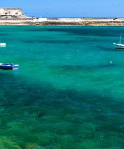A beautiful view of Lanzarote