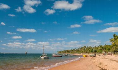 Inhambane Bay行きのフライト