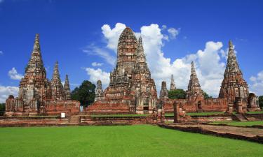 Lidojumi uz reģionu Central Thailand