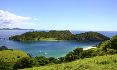 Mga flight papuntang North Island