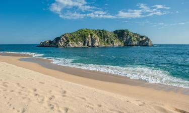 Flug á áfangastaðinn Huatulco