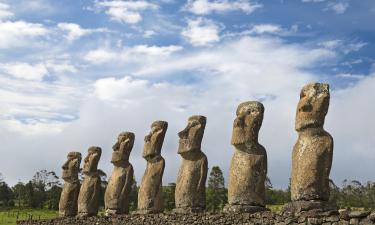 رحلات طيران إلى Easter Island