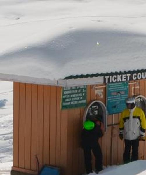 A beautiful view of Jammu & Kashmir Ski