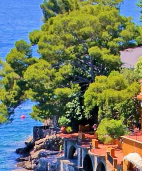 A beautiful view of Italian Riviera