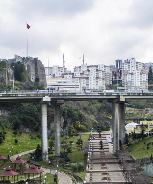 Ein schöner Blick auf die Region Region Trabzon
