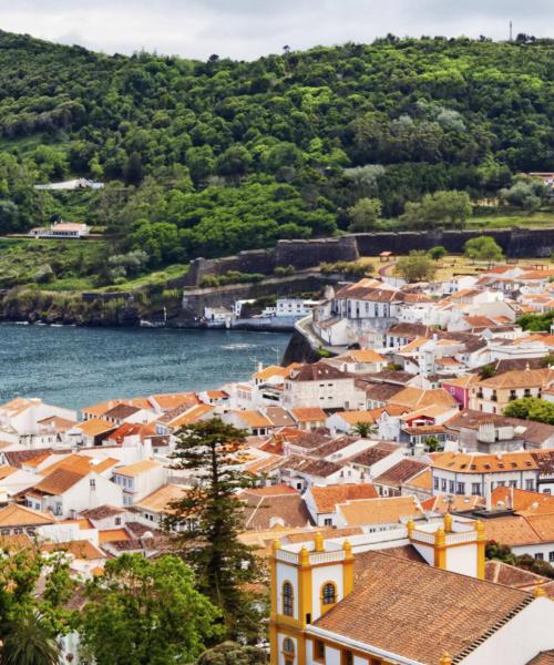 Uma bela vista de Ilha da Terceira