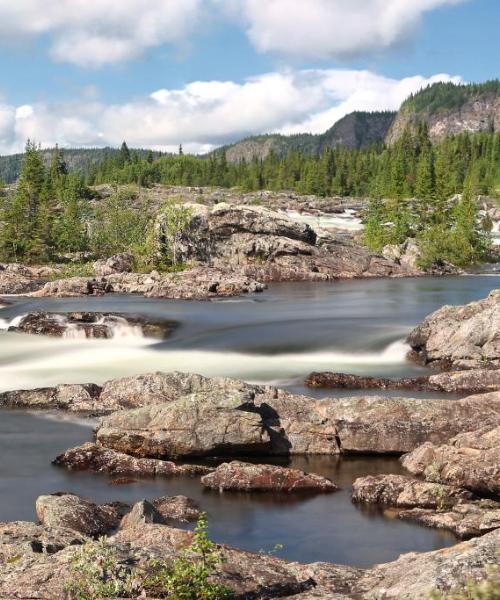 A beautiful view of Västerbotten.