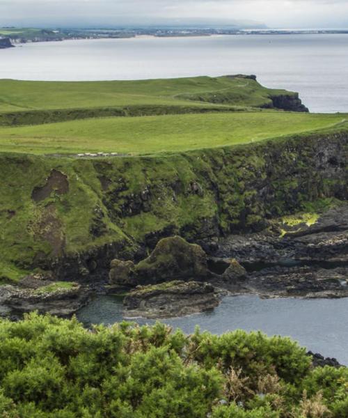 Una bella vista de Condado de Antrim