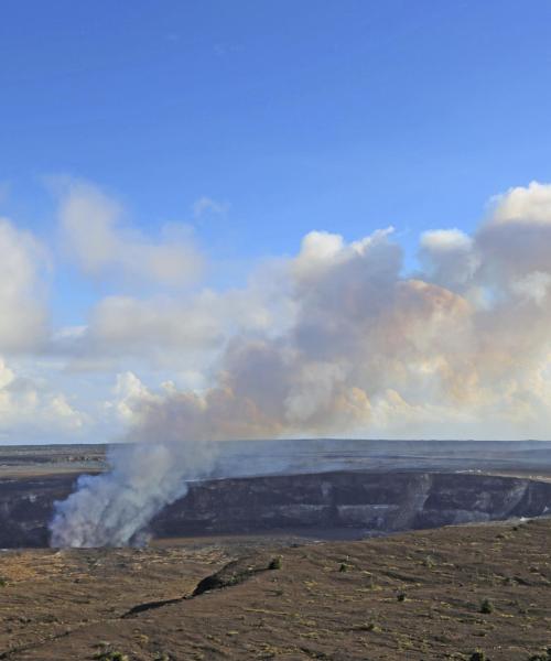 A beautiful view of Hawaii Volcano National Park