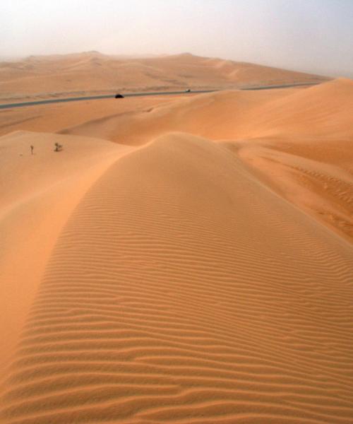 Najran Province bölgesinden güzel bir manzara