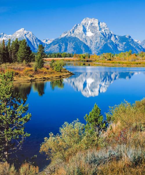 A beautiful view of Jackson Hole