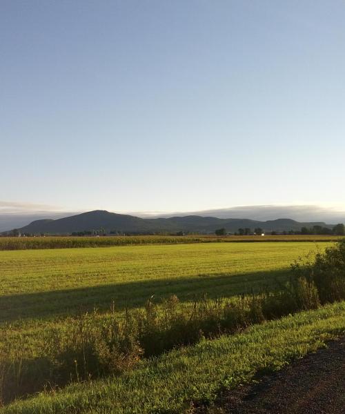 A beautiful view of Monteregie