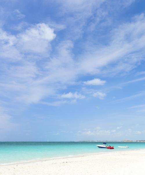 Uma bela vista de Providenciales