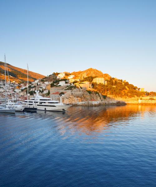 A beautiful view of Attica-Saronic Gulf Islands.