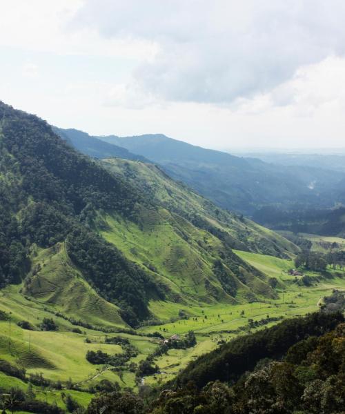 A beautiful view of Quindio.