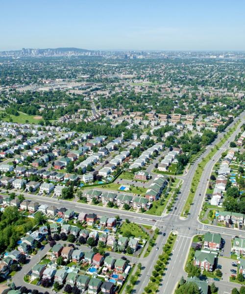 A beautiful view of South Shore Montreal