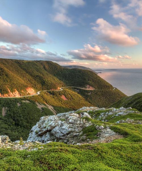 Regiooni Cape Breton kaunis vaade