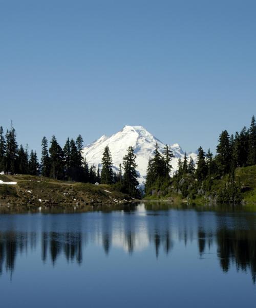 A beautiful view of Mount Baker