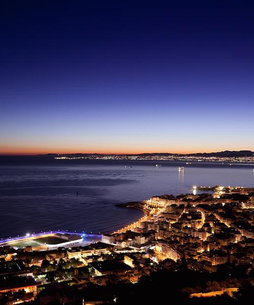 Ein schöner Blick auf die Region Algier