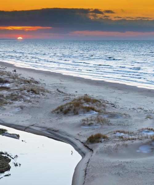 A beautiful view of Gulf of Riga